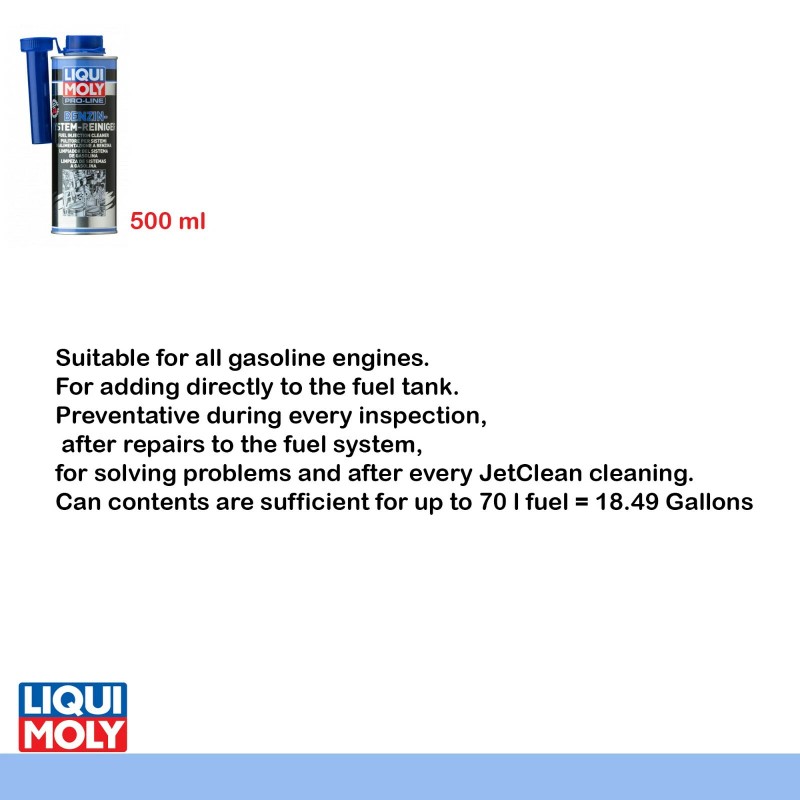 LIQUI MOLY Pro-Line Liqui Moly Fuel System Cleaner 500ml