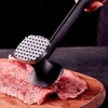ZMREN Meat Tenderizer Hammer, Double-sided stainless steel meat tenderiser with