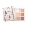 Neve Cosmetics ArtDiary Palette, 6 Powders with Different Textures and