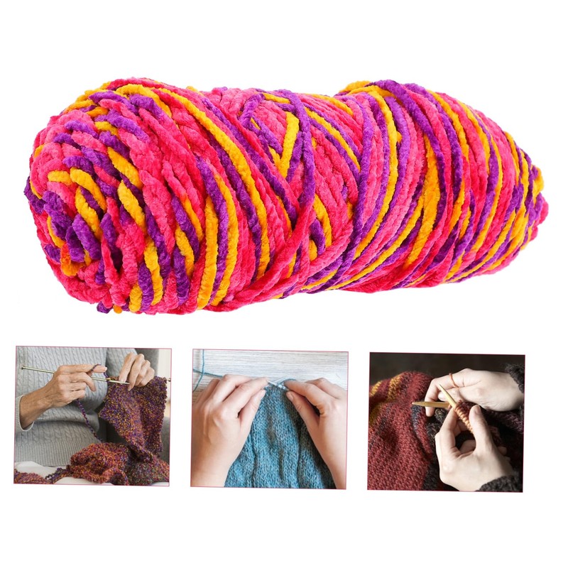 OHPHCALL 1PC Knitting Yarn for DIY Crafts Soft Comfortable Woolen