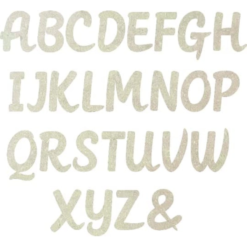 4 Inch Tall Wooden Letter M Unfinished Craft, Wood Alphabet
