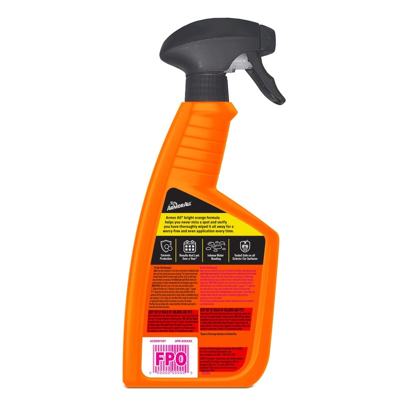 Armor All Extreme Shield Protect & Shine Ceramic Wax, Color