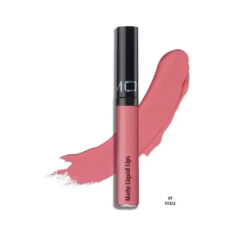 Moira Labial Liquido Matte Liquid Lips Tono Color 09 Tickle