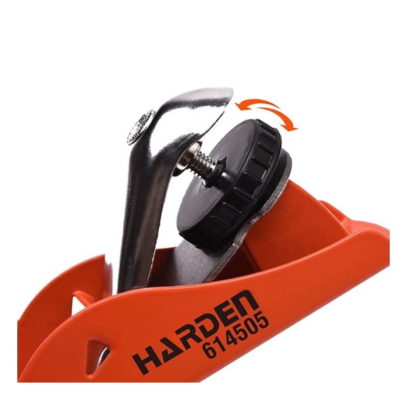 Harden HARDEN 614505, Mini Hand Wood Planer, 135mm Long, Working