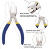 BENECREAT Double Nylon Jaw Pliers Flat Nose Pliers Jewelry Making