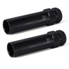 Vexplo 2 Pieces 6 Spline Lug Nut Socket Set, Locking