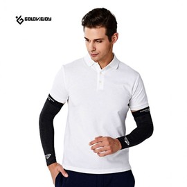 Sunshine Cool Arm Sleeves: High Elasticity for Riding, Hiking, and Golf HB05 White L