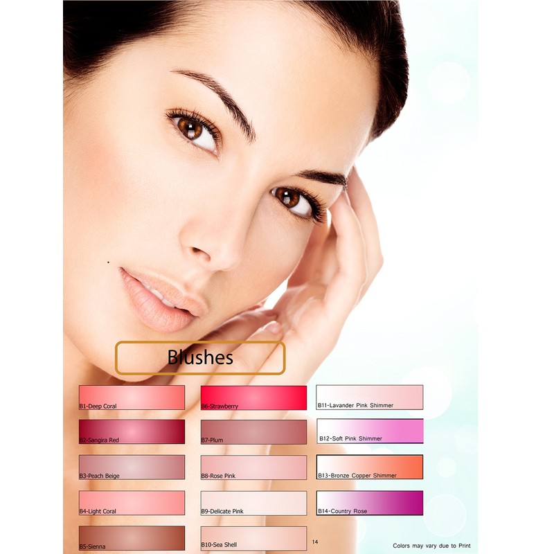 Glam Air Airbrush Blush Makeup B3 Rose Pink Blush Water-based