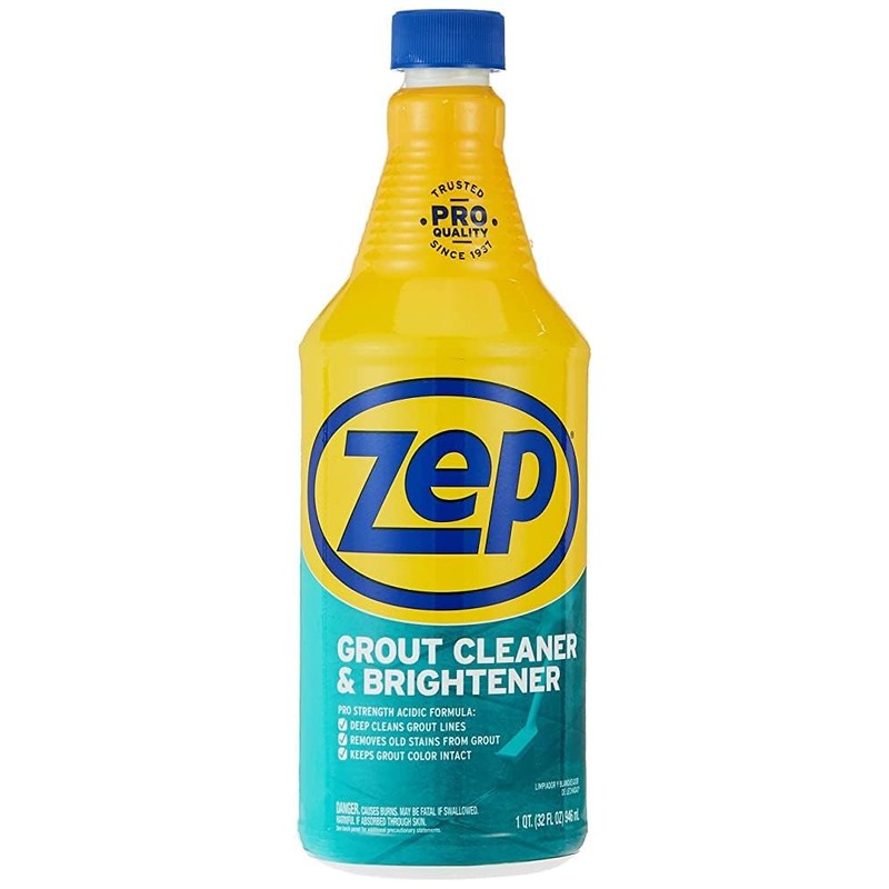 Zep Grout Cleaner and Brightener and Easy to Use Handheld
