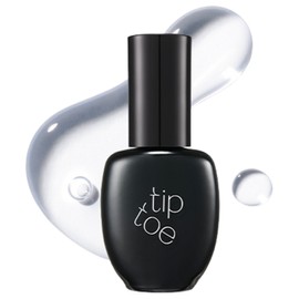 Tip Toe Regerissimo Nail Polish 102 Bold Glass, Transparent Color, 10ml, 1 Piece / 팁토우 레제리시모 네일 폴리쉬 102 볼드 글라스, 투명색, 10ml, 1개