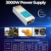 VTRETU 2000W Mining Power Supply 2U Miner PSU 110-264V for