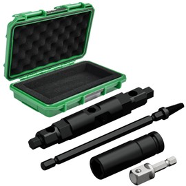 BUWTIQ Universal Seat Extractor Removal Tools for Symmons Temptrol Control Valve, Multi-purpose Removal Tool, Fit Electric Wrenches, Steel Construction