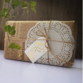 Summer-Ray 50pcs Premium Gold Foil Sending You S'More Love Favor Tags for Shower Party and Wedding (S'More)