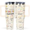 Chemistry Gifts 40oz Tumbler, Chemistry Teacher Gifts for Women, Chemistries