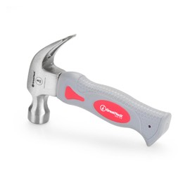 Mini Claw Hammer 8 Oz, Mini Hammer for At-Home Repairs, Tack Hammer, Small Hammer for Picture Hanging, Crafts, DIY Jobs, Gifts for Him, Gifts for Her, GreatNeck 79001