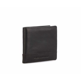 Spikes & Sparrow Leather RFID Billfold Wallet - Maine - Black, black, rfid wallet