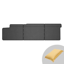 FROGUM EL Toro Rubber Mats All Year Round Set of Car Floor Mats for Volkswagen Transporter T5 2003-2015, for VW Transporter T6 2015-2019 | Durable Rubber Material | 1.5 cm Protective Edge