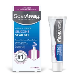 Gel de silicona para cicatrices ScarAway, ayuda a mejorar el tamaño, el color y la textura de las cicatrices hipertróficas y queloides causadas por lesiones, quemaduras y cirugías, resistente al