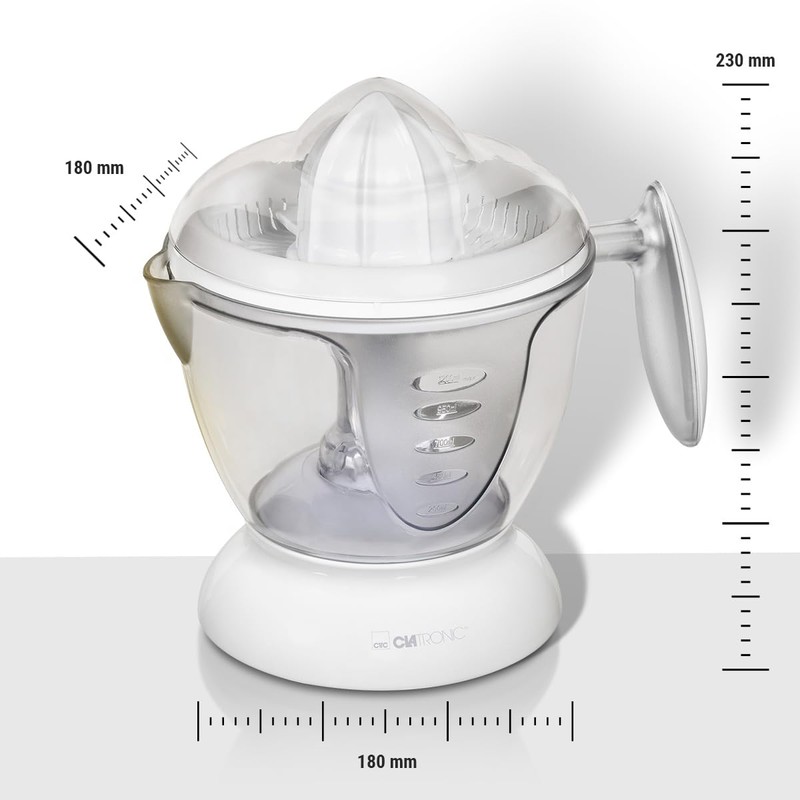 Clatronic® ZP 3066 Lemon Squeezer for Various Fruits | Juicer