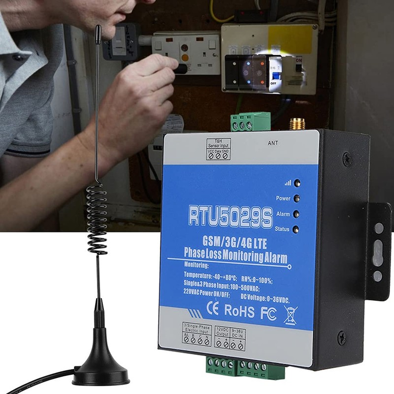 GSM Power Supply Status Monitoring Alarm Controller, Three-Phase Wireless Circuit