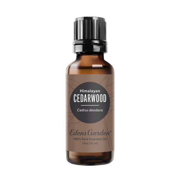 Edens Garden Cedarwood- Himalayan Essential Oil, 100% Pure Therapeutic Grade (Undiluted Natural/Homeopathic Aromatherapy Scented Essential Oil Singles) 30 ml