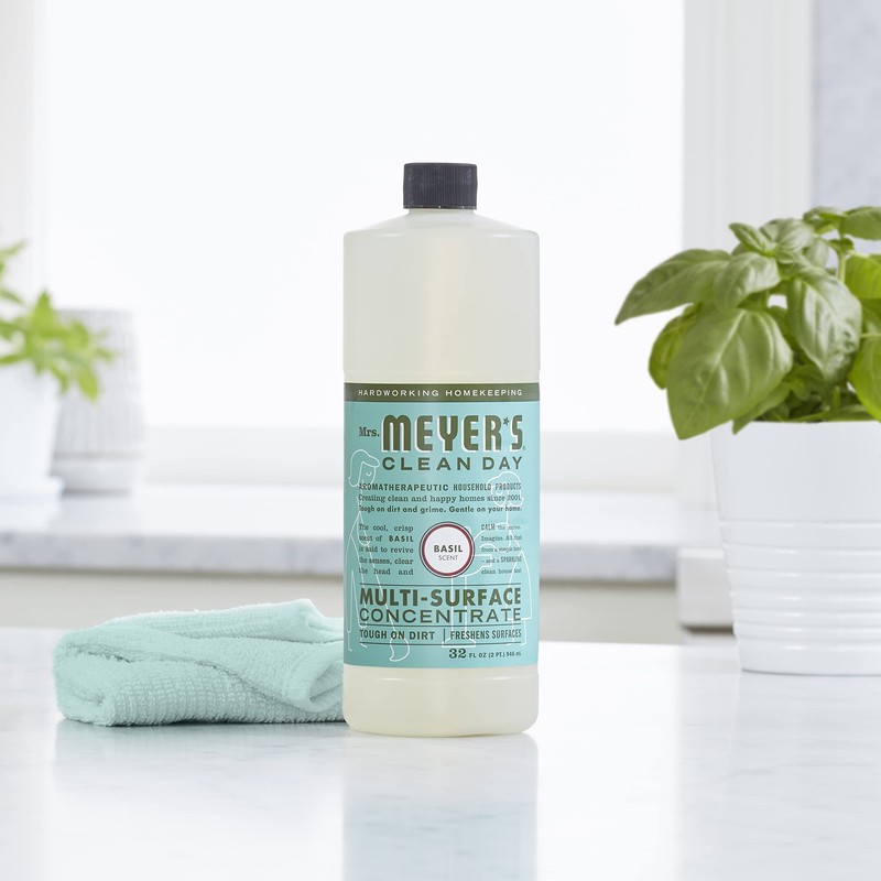 MRS. MEYER'S CLEAN DAY Multi-Surface Cleaner Concentrate, Use to Clean
