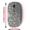 2.4G Wireless Mouse with Cute Pattern Design for All Laptops