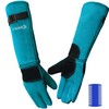 Uzhika 23.6 in Animal Handling Gloves, Bite Proof Scratch Resistant