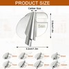 ZephyrCraft 8 Pcs Sewing Machine Accessories, Rolled Hem Presser Foot