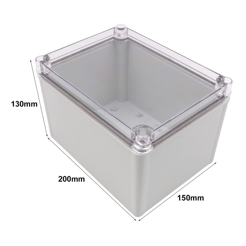 Tiardey Electronic Waterproof IP67 Sealed ABS Plastic DIY Junction Box