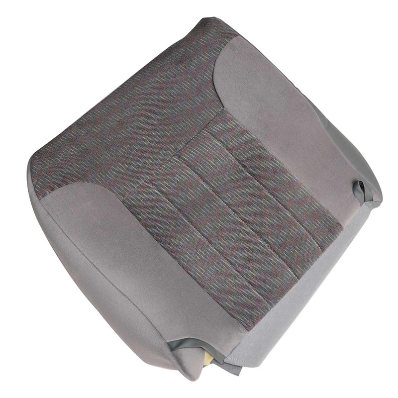 Priprilod Gray Cloth Driver Side Bottom Replacement Seat Cover Compatible