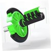 Kisangel Abdominal Roller Wheel 3 Wheel Non-slip Grip Exercise for