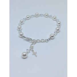 First Communion Gift | First Communion Set | Bracelet and Earrings Set | First Communion Girl Gift