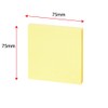 コクヨ 付箋 超徳用 ふせん <K2> 75mm×75mm 100枚×10冊入 4色ミックス K2メ-7575