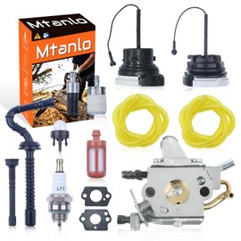 Mtanlo For Stihl MS192 MS192T MS192TC For Chainsaw, Carburetor Kit, 1137 120 0651, Replace For Zama for C1Q-S258