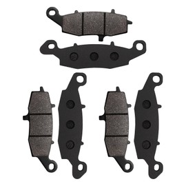 ZICOO Front Rear Brake Pads for Kawasaki Vulcan 1500 VN1500 Vulcan 1600 VN1600 Classic/Nomad Vulcan 1700 VN1700 Vulcan 900 VN900 ZR7S ZR750 Versys 650 KLE650