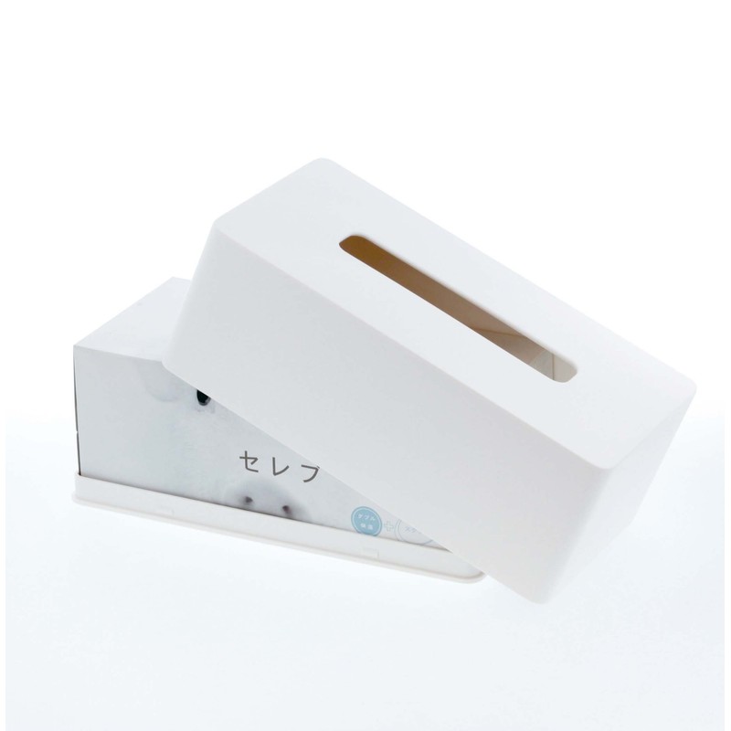Yamazaki Industrial 3901 Thick Tissue Case, White, Approx. W 10.2