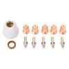 12 Pcs Set 52582 Electrode 51313 P1.0 Nozzle 60432 Shield
