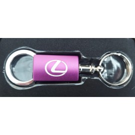 Lexus Purple Aluminum Valet Key Chain