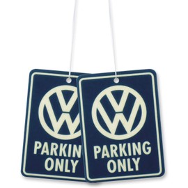 Brisa VW Collection - Volkswagen Air Freshener, Room Freshener, Deodorizer for Cars T1 Bus Campervan Motif (Fresh/Blue/Set of 2)