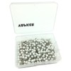 VAPKER 1/8 Inch Map Tacks Round Plastic Head Push Pins