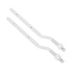 Angoily 1pair Toilet Flush Button Rods Dual Flush Parts for