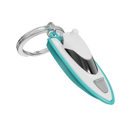 O meta[l]morphose METALMORPHOSE - Keyring Yacht - Original Gift for Men and Women, Multicoloured, One Size, multicoloured, Unit size