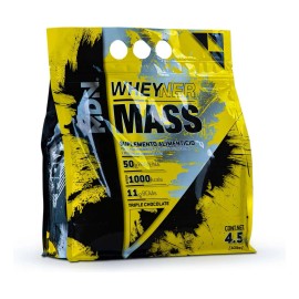 Protena Ganador de Peso WheyNer Mass MDN Sports 4.5kg Sabor Chocolate 50g Protena, 1000 caloras por servicio                                          