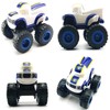 BEYOND MS 6 Pack Monster Machine Toy, Trucks Toy for