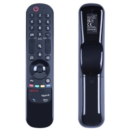 AKB76039901 MR22GA Replacement Remote Control Suitable for LG TV Compatible with 50QNED80AQA 43UQ7070ZUD (No Voice, Magic, Pointer Functions)