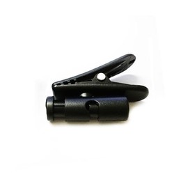 Remarks Japan Earphone Clip Clothes Earphone Cord Fixing Clip Earphone Cable Black Fixed Income Mobile Microphone Walkie Talkie