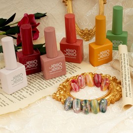 Jello Jello vintage palette, 13 items, fall syrup gel / 젤로젤로 빈티지팔레트 13종 단품 가을시럽젤