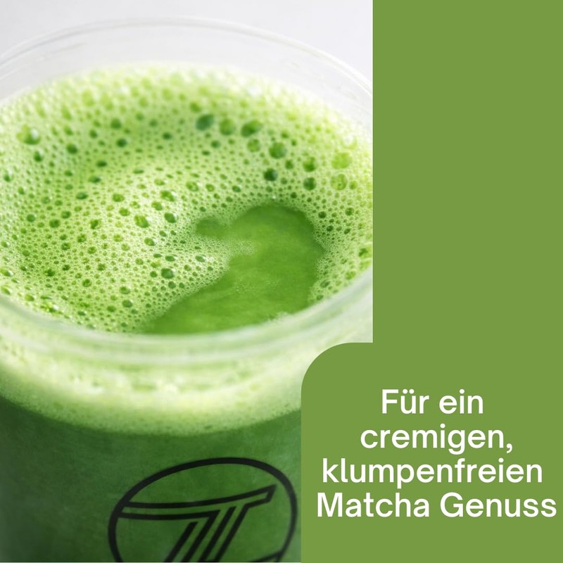 ZURMATRADE Matcha Mini Shaker Cup ToGo - Compact Mini Shaker