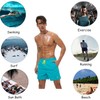 TBMPOY Men's Swim Trunks Quick Dry Beach Shorts with Mesh